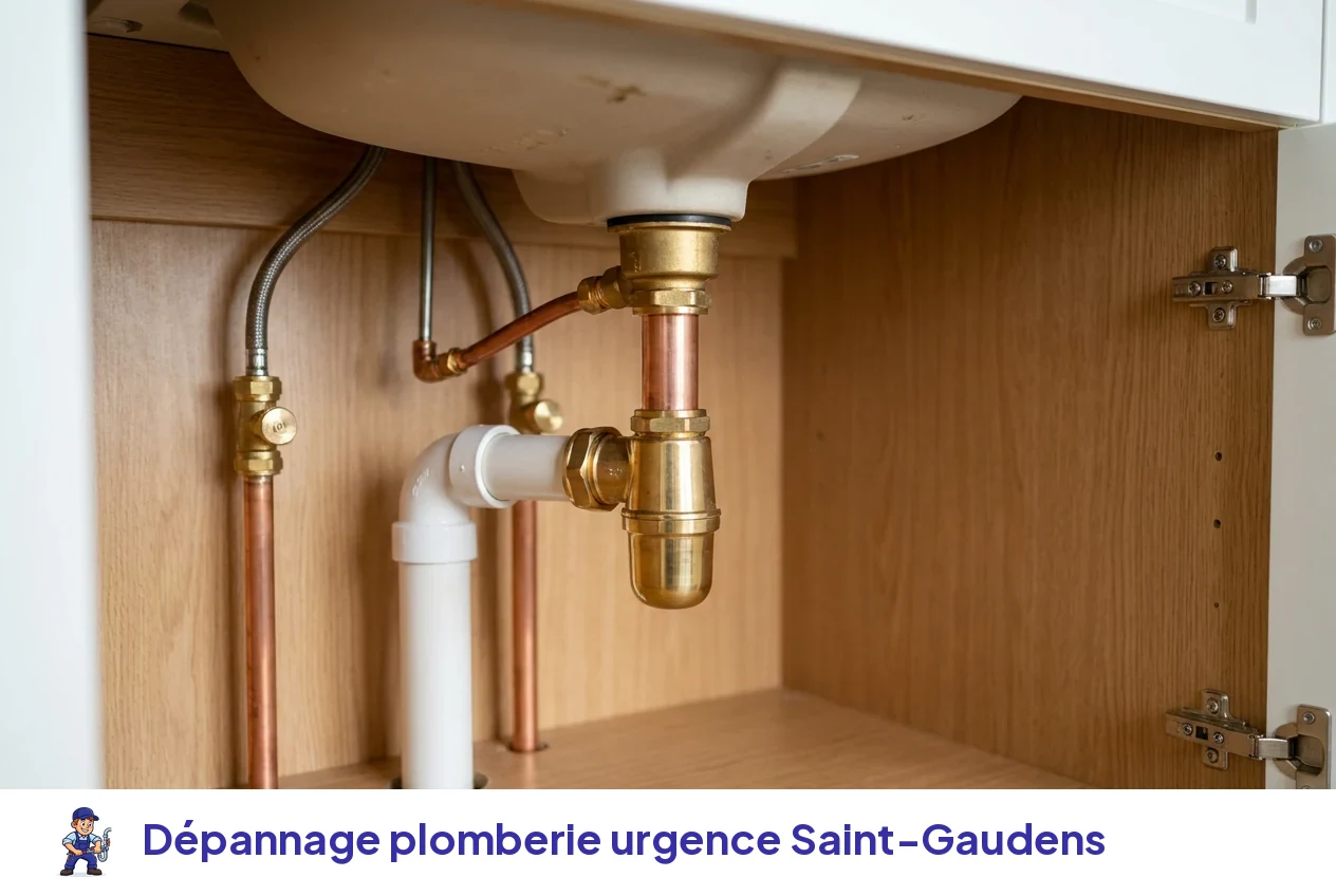 Dépannage plomberie urgence à Saint-Gaudens