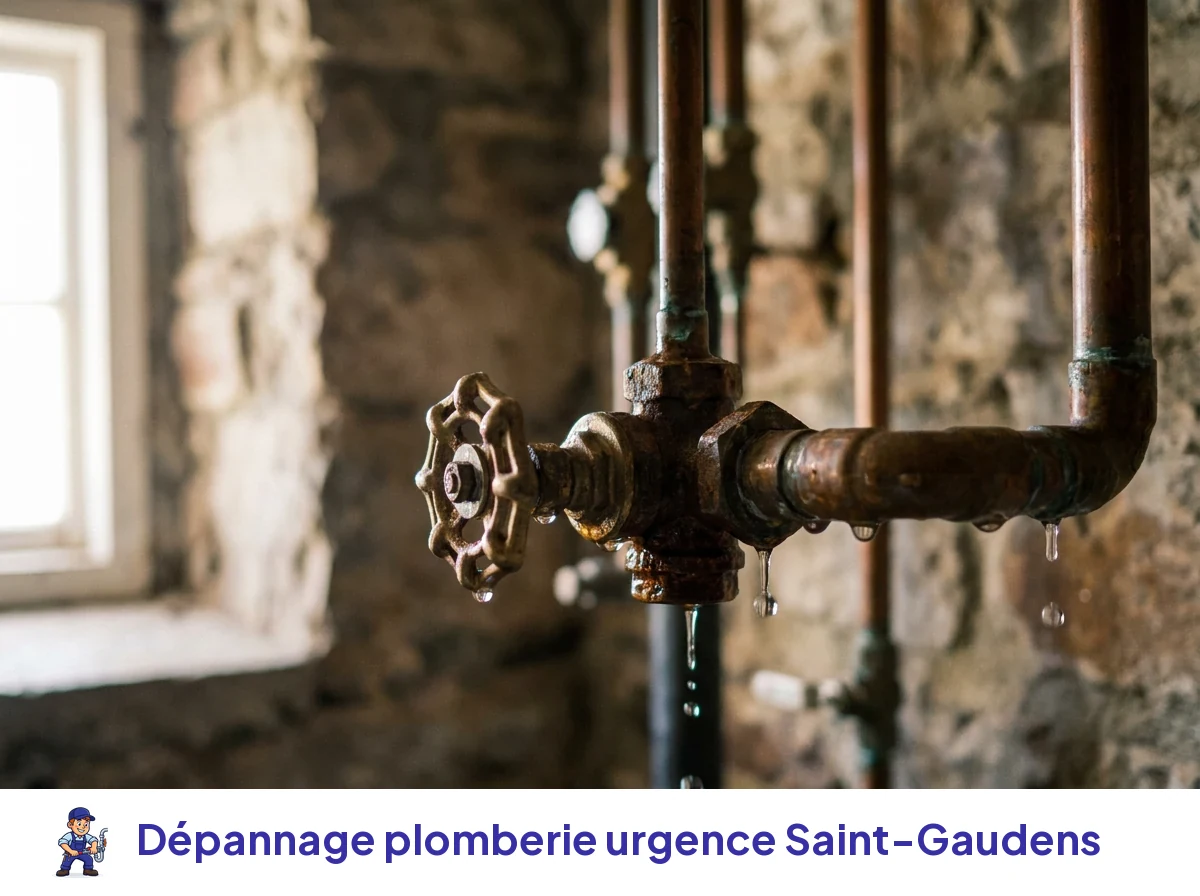Dépannage plomberie urgence à Saint-Gaudens