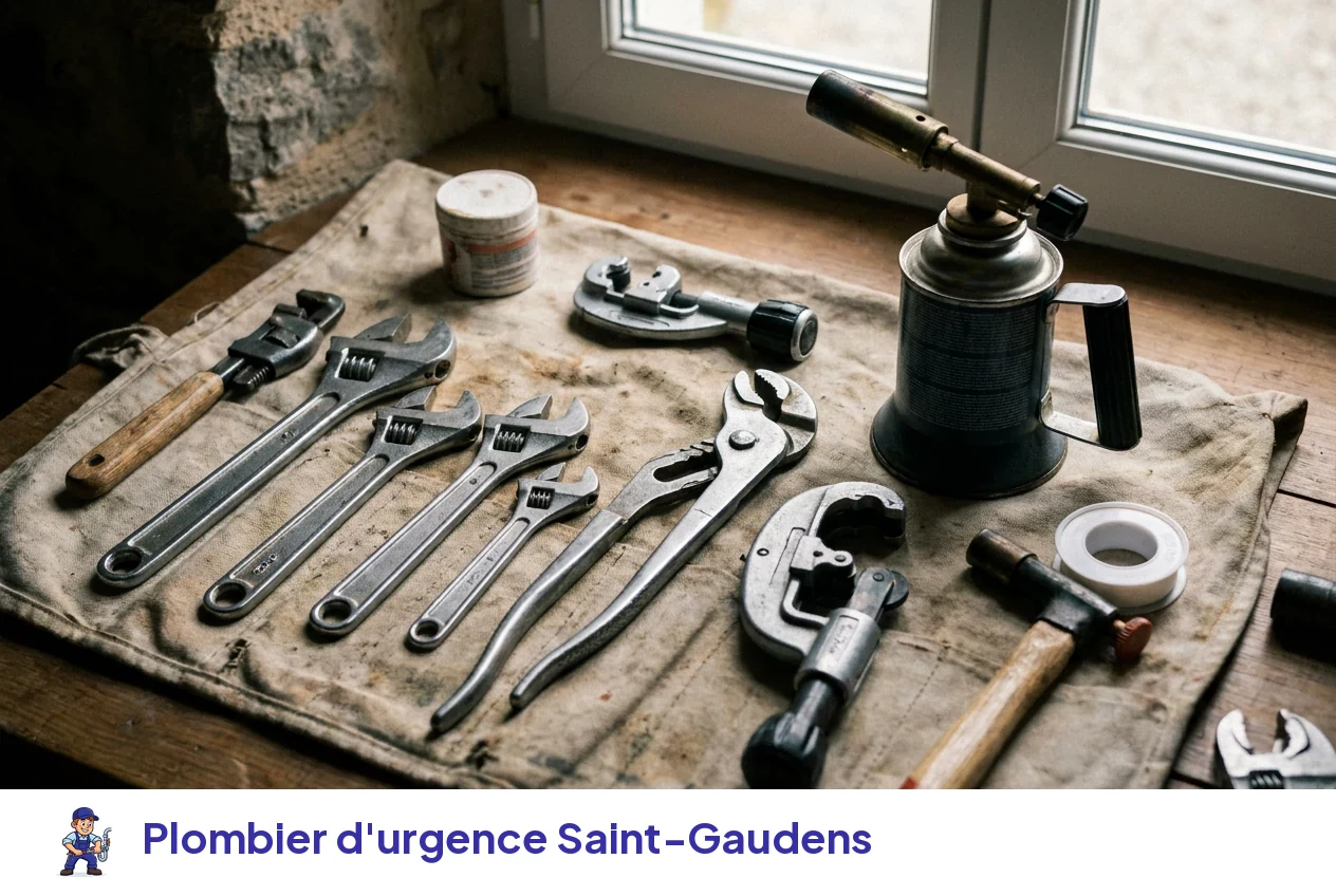 Plombier d'urgence à Saint-Gaudens