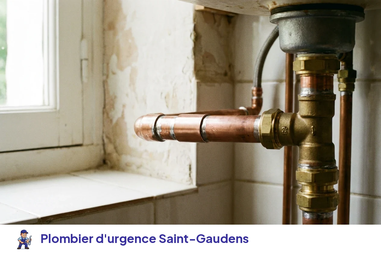 Plombier d'urgence à Saint-Gaudens