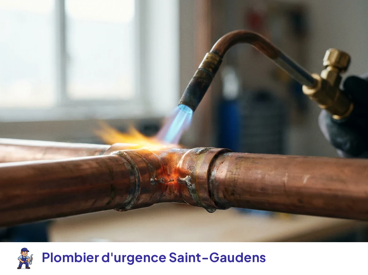 Plombier d'urgence à Saint-Gaudens
