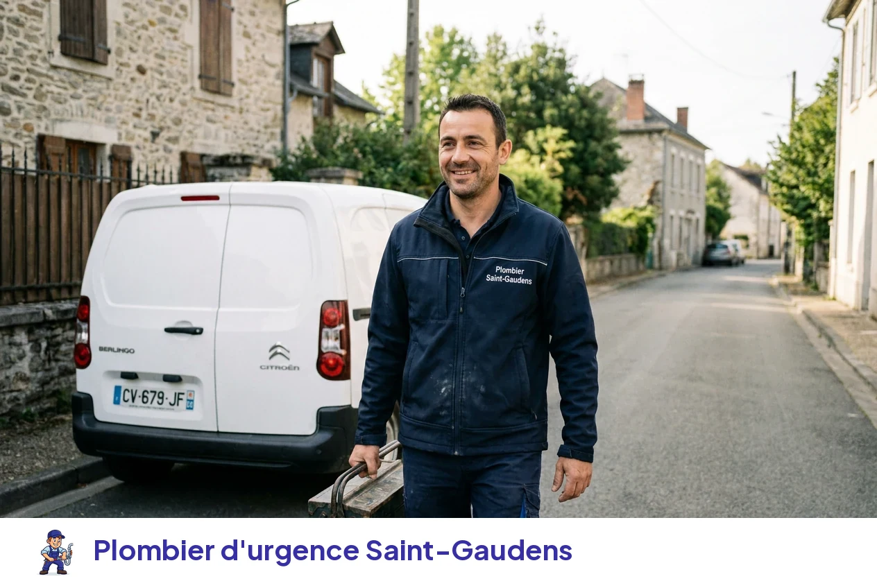 Plombier d'urgence à Saint-Gaudens