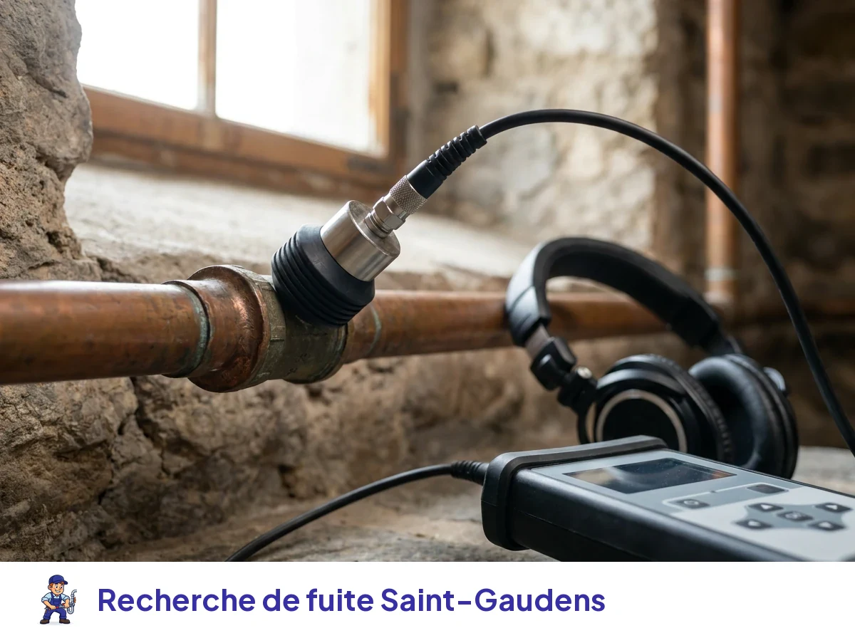 Recherche de fuite à Saint-Gaudens