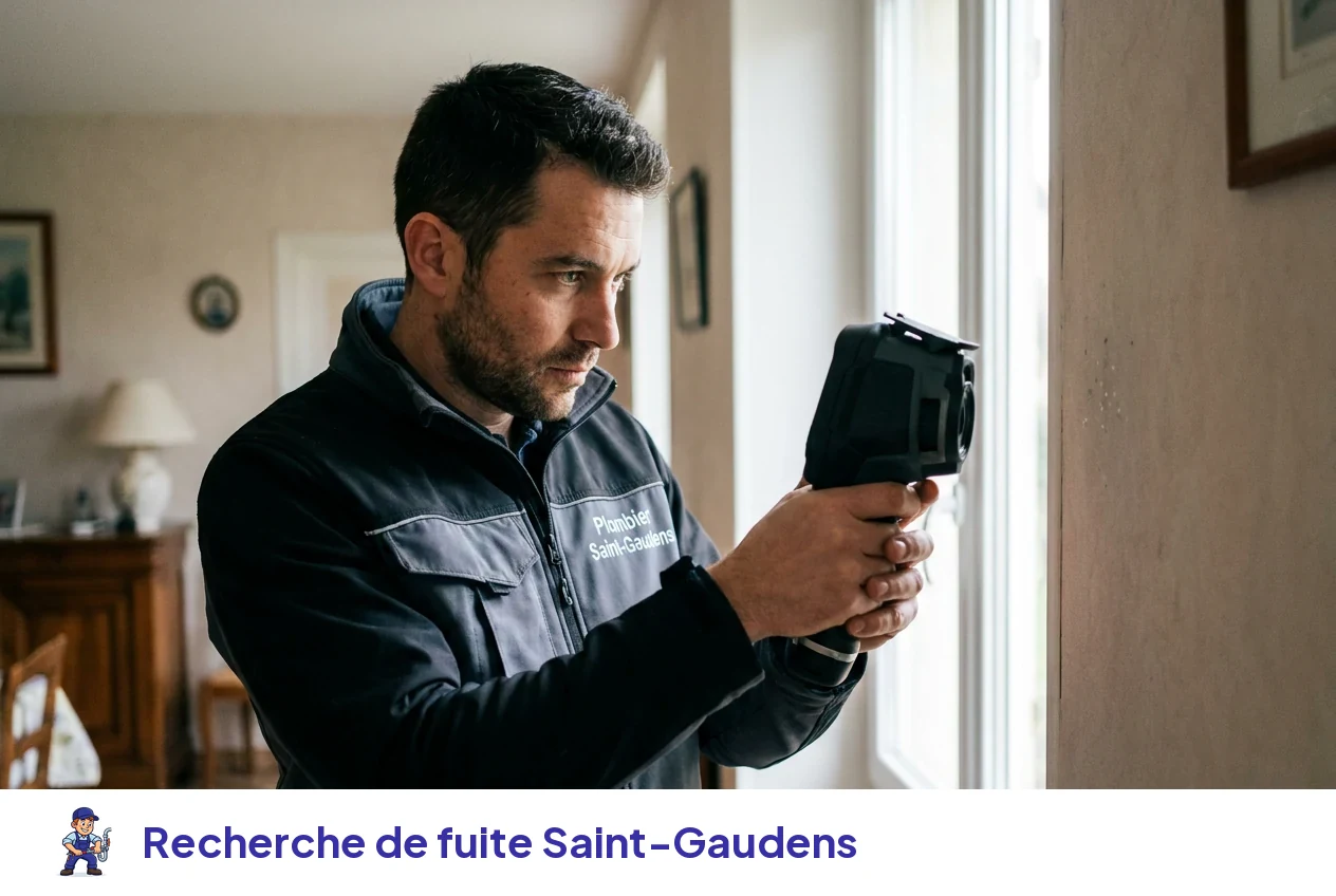 Recherche de fuite à Saint-Gaudens
