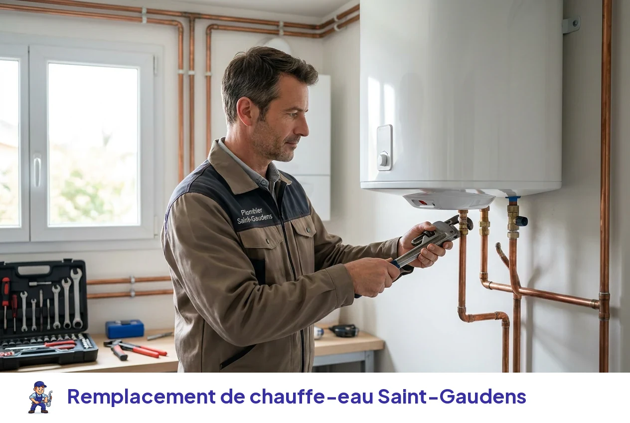 Remplacement de chauffe-eau à Saint-Gaudens