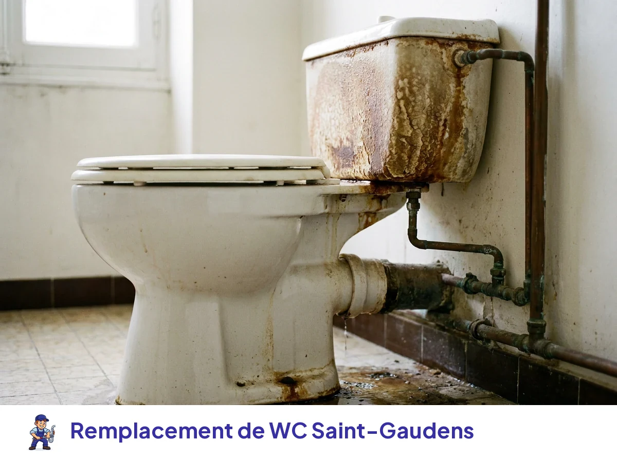 Remplacement de WC à Saint-Gaudens