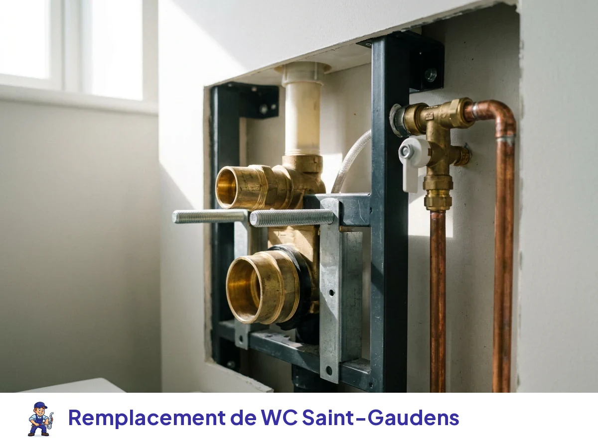 Remplacement de WC à Saint-Gaudens