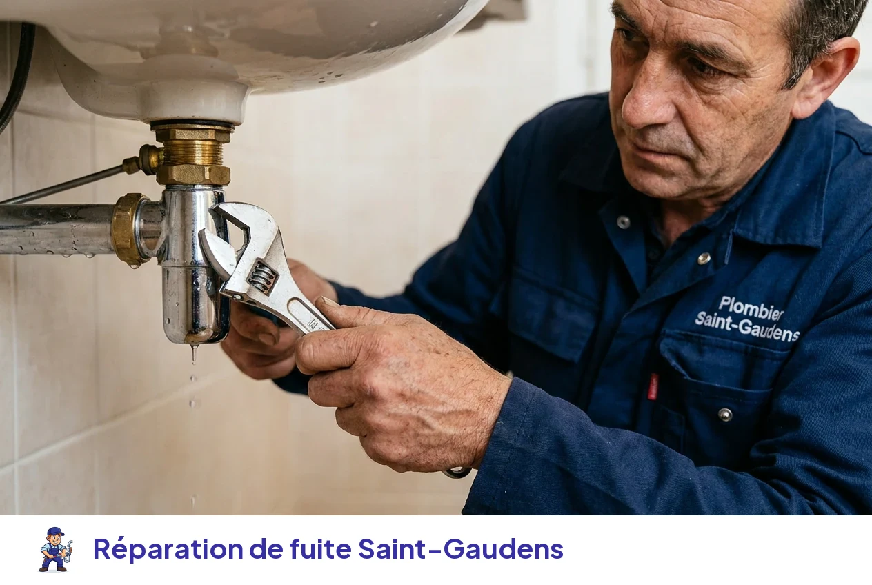 Réparation de fuite à Saint-Gaudens